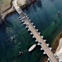 Bereguardo. Ponte di barche